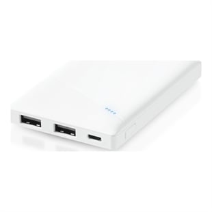 Deltaco, Power bank 5000mAh,2xUSB-A,Micro USB,sfty features