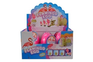 Wachsende Flamingo Eier, XL