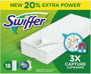 Swiffer Dry Wipes Ambi Pur Refill 18 stk