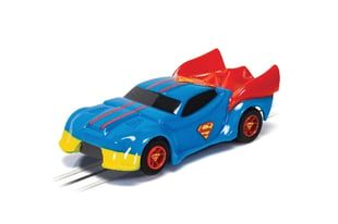 "Micro Scalextric - Justice League Superman Car"