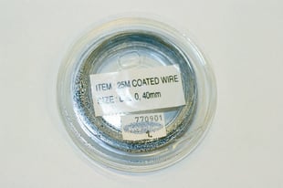 Wiretråd 0,4mm 25m Sølv