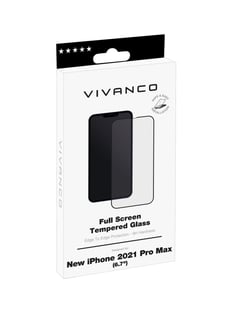 Vivanco Full Screen B.glass 9H iPhone 13 Pro Max