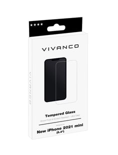 Vivanco härdat glas 9H iPhone 13 mini