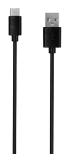 Vivanco USB-C/USB 2.0-kabel 2 m svart