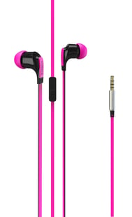 Vivanco In-Ear Plugin Smartphone Headset Pink   