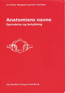 Anatomiens navne af Jan Rytter Nørgaard og Karin Holmboe