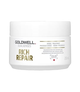 Goldwell Dual Senses Rich Repair 60S Treatment 200ml Regeneration For Damaged Hair