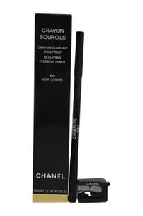 Chanel Crayon Sourcils Eyebrow Pencil with Sharpener Shade 60 Noir Cendré 1 g