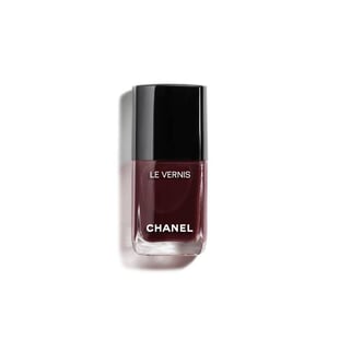 Chanel Le Vernis Longwear Nail Colour 18 - Rouge Noir Neglelakk Rød Glitter 13ml