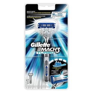 Gillette MACh3 Turbo Herrenrasierer Mehrfarbig