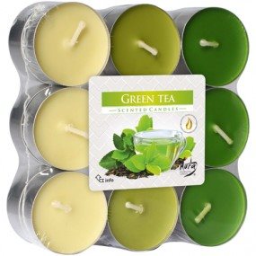 Duftlys Grøn Te 18 Stk.