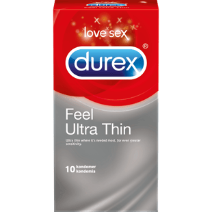 Durex Kondomer Feel Ultra Thin 10 st