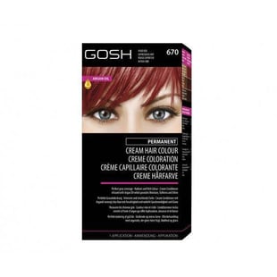 GOSH 670 Vivid Red hårfarge Rød