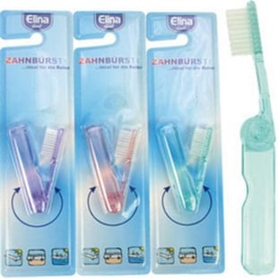 Toothbrush 1pc Elina for Travel 14cm on Card