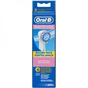 Oral B Sensitive Clean 4 Børstehoveder 