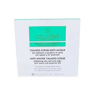 Collistar Anti-Water Talasso Scrub 700Gr With Spices And Essential Oils - Exfoliating Salts And Cane Sugar