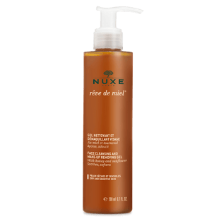 Nuxe Reve De Miel Face Cleansing & Makeup Removing 200ml Dry And Sensitive Skin, With Honey And Sunflower