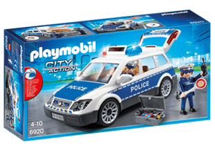 Playmobil Polisbil med ljus och ljud 6920
