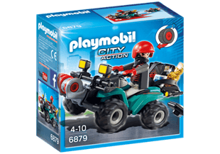 Playmobil Rånarbil med byte 6879