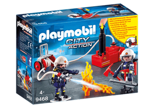 Playmobil Brandmän med vattenpump 9468