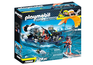 Playmobil TEAM S.H.A.R.K. Harpunfartyg 70006