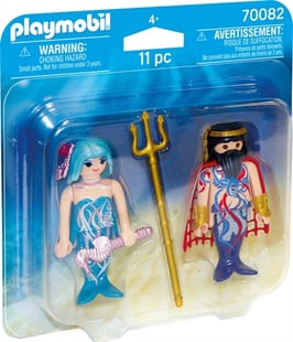 Playmobil King Of The Sea And Mermaid 70082