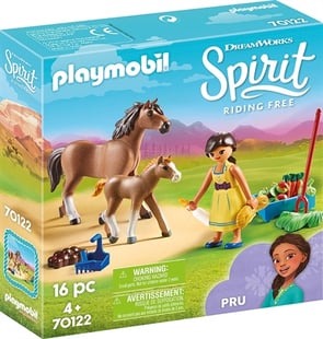 Playmobil Spirit Pru with Horse and foal - 70122