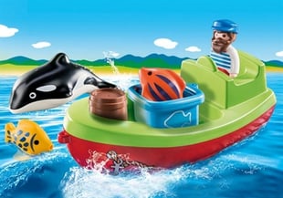 Playmobil Seemann Mit Fischerboot 70183