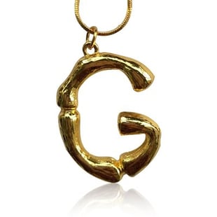 Everneed Bamboo Letters G – Guld
