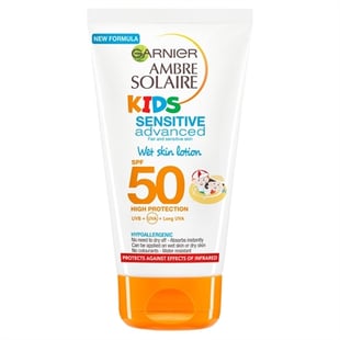 Ambre  Solaire  Kids  Wet  Skin  Lotion  150ml  Spf50
