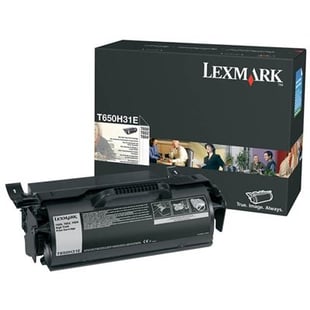 Lexmark T65x T650H31E Svart Lasertoner, 25.000 sider