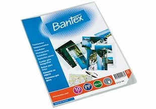 Bantex 100080935 plastfickor 100 x 150 mm Polypropylen (PP) 10 styck