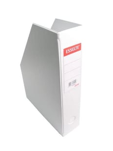 Tidsskriftskassette A4 Hvid 56000 Plast (10)