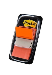 Post-It Indexfaner 3M Orange 250X430 Mm 50 Stk
