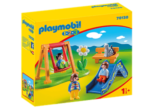 Playmobil 1.2.3 Legeplads til børn 70130