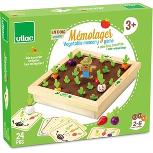 Vegetables garden memory game