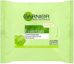 Garnier Simply Essentials Wipes 25 Pack