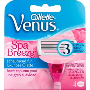 Gillette Women Venus Breeze 4Er Klinge