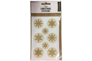 HOBBY2YOU Traditional X-Mas Stickers Snowflakes