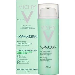 Vichy Normaderm Beautifying Anti-Blemish Care 50ml 24H hydration