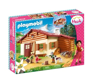 Playmobil Heidi Und Großvater Auf Der Almhütte 70253