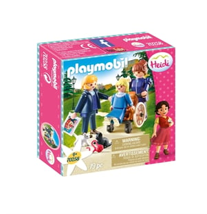 Playmobil Clara Mit Vater Und Fräulein Rottenmeier 70258