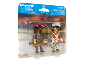 Playmobil Piratkapten och rödrock 70273