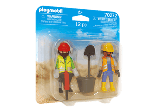 Playmobil Två byggarbetare 70272