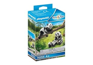 Playmobil Två pandor med unge 70353