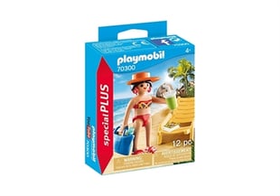 Playmobil Urlauberin Mit Liegestuhl 70300