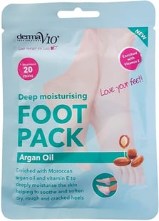 Derma V10 Argan Oil Foot Pack Kit