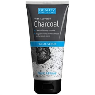 Beauty Formulas Charcoal Face Scrub 150ml