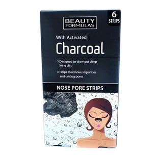 Beauty Formulas Charcoal Nose Pore Strips 6  