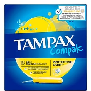 Tampax Compak Regular 18's